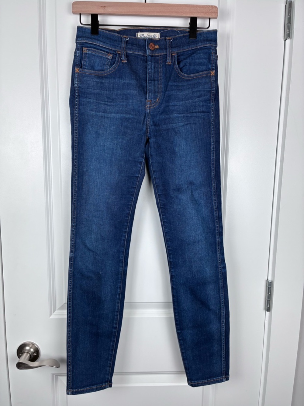 Madewell High-Rise Skinny Jeans Dark Wash Size 26